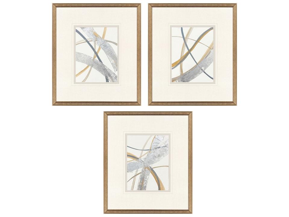 Crossing Paths I Painting Set of 3