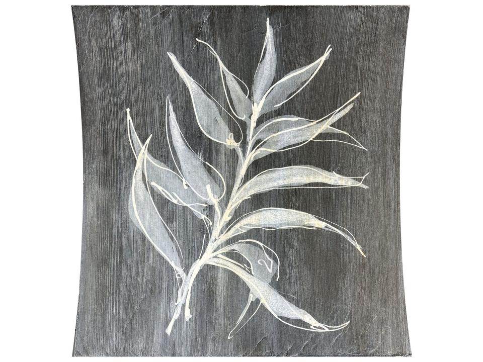 Ink And Shadow I Wood Wall Art Scuplture