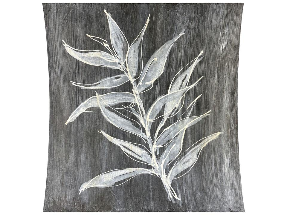 Ink And Shadow II Wood Wall Art Sculpture