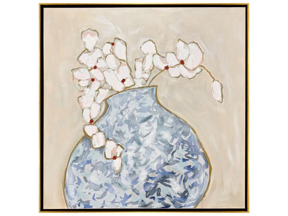 Sapphire Bounty I Canvas Wall Art
