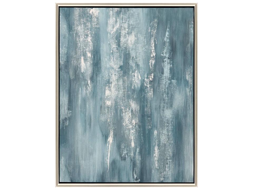 Blue Echo I Canvas Wall Art