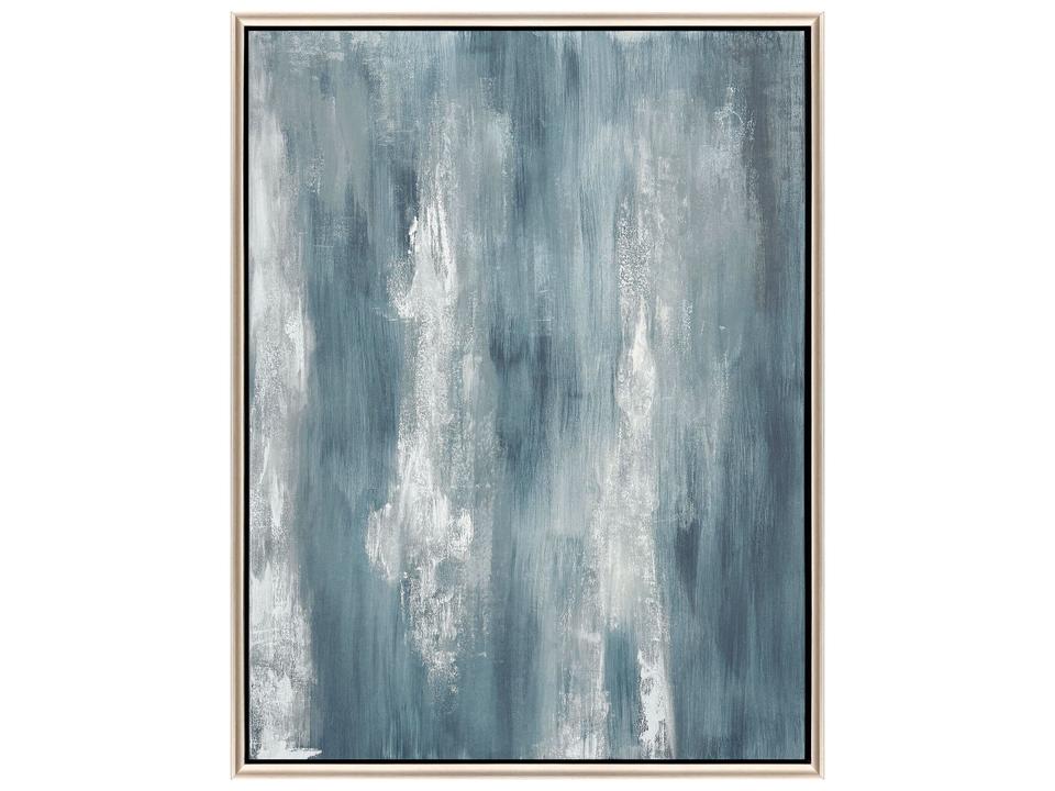 Blue Echo II Canvas Wall Art