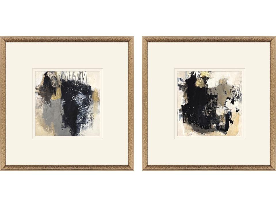 Peaceful Challenge I Painting Set of 2