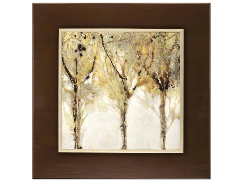 Seeing The Light II Square Wall Sculpture in Mixed Media on Wood