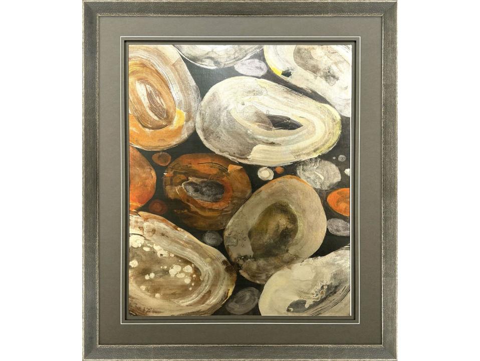 Autumn II Framed Giclee Wall Art with Hand-Applied Glaze