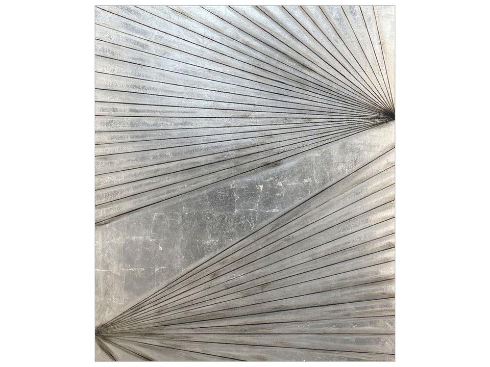 Enigma In Silver I Canvas Wall Art