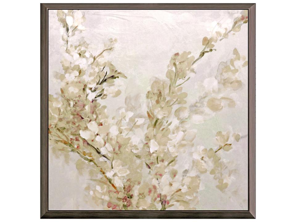 Fragile Beauty II Framed Canvas Wall Art with Hand Applied Gel Finish