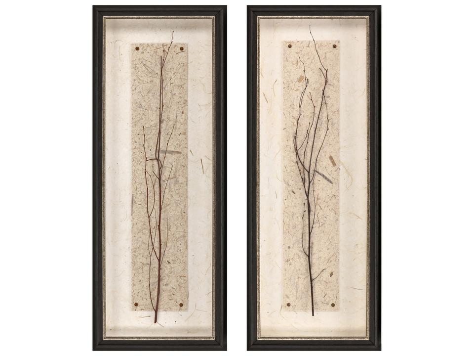 Naturals In Balance Canvas Wall Art Set of 2