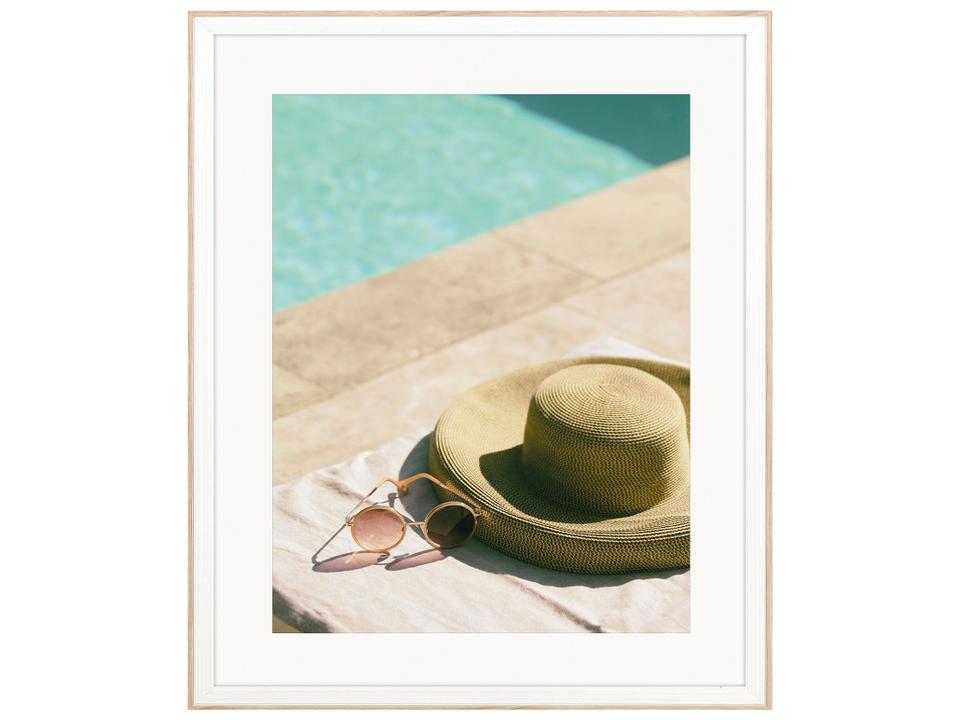 Summer Chill Cool Framed Wall Art by Okula