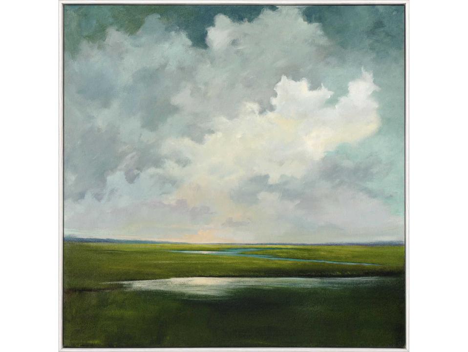 Waterside Spectacular Journey 60-Inch Square Canvas Wall Art