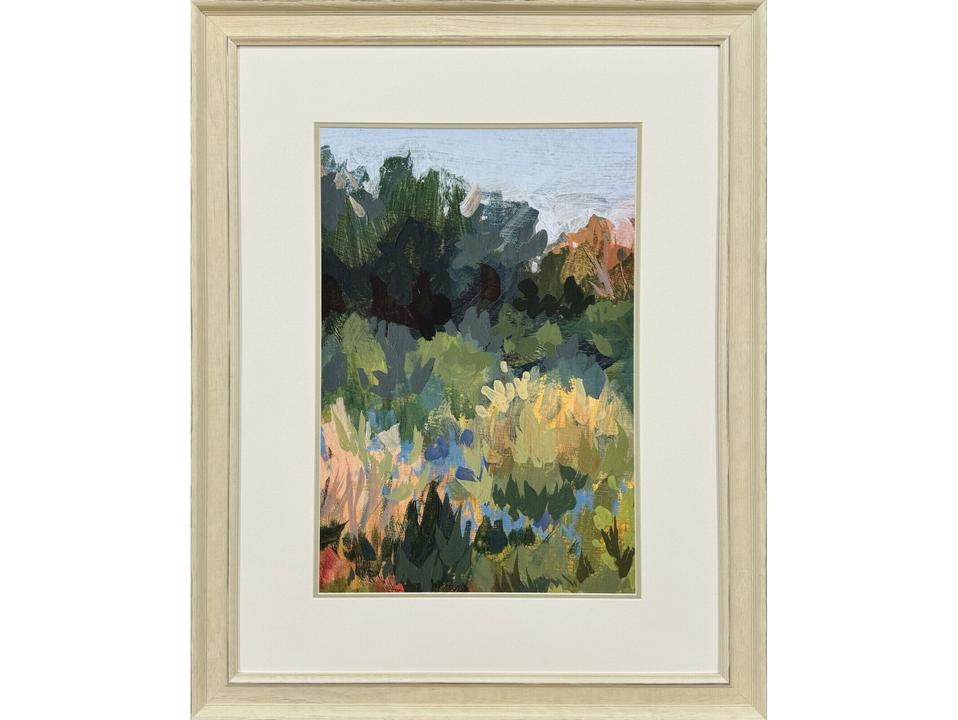 Walk This Way Left Framed Art Contemporary Wall Decor