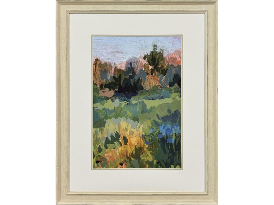 Framed Art Walk This Way Right Contemporary Landscape by Markham
