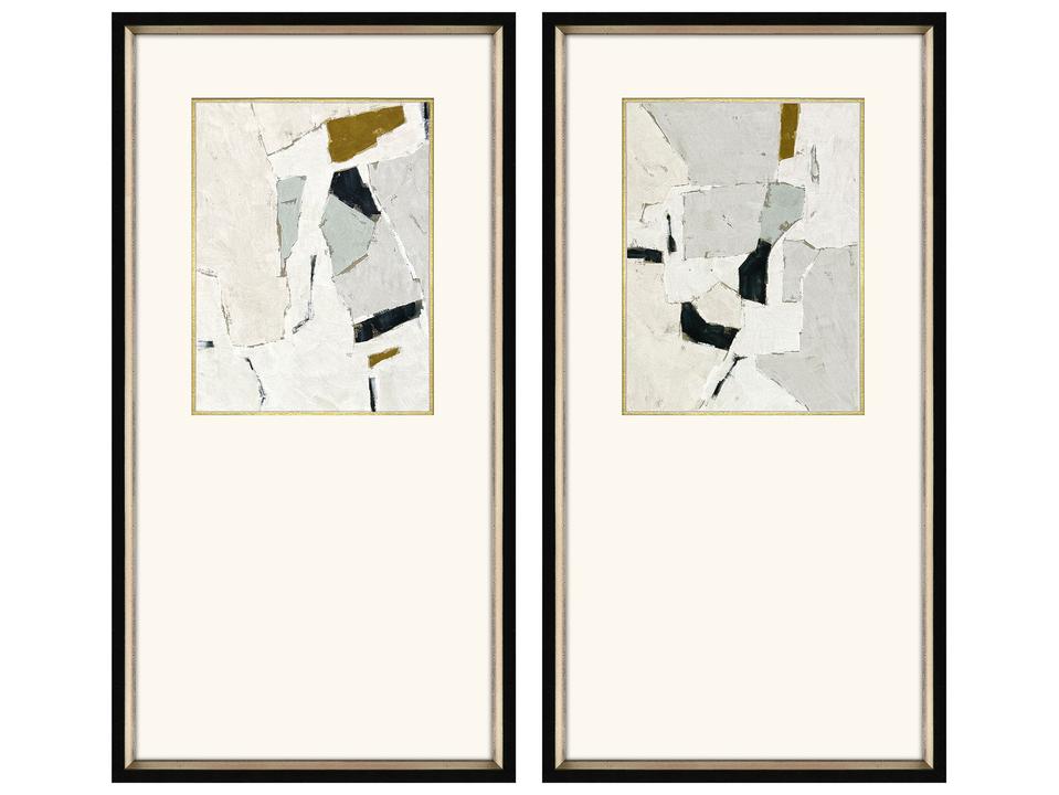 Zen Interactions II Framed Art Set of 2 by Malanta Knowles