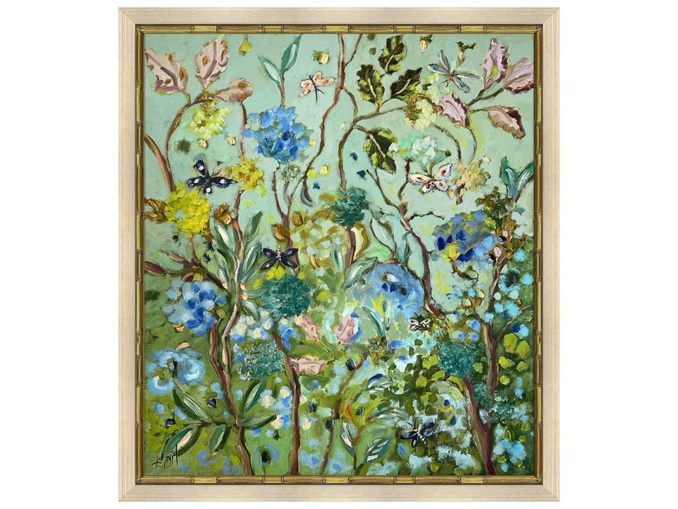 Insects & Vines Canvas Wall Art