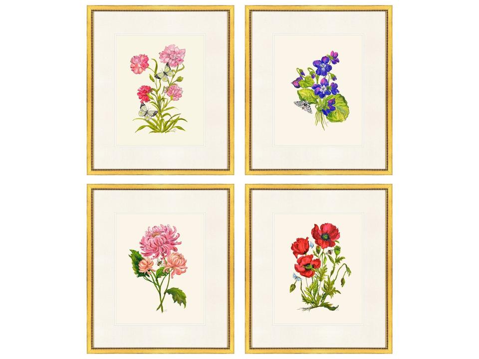Delicate Medley III Painting Set of 4