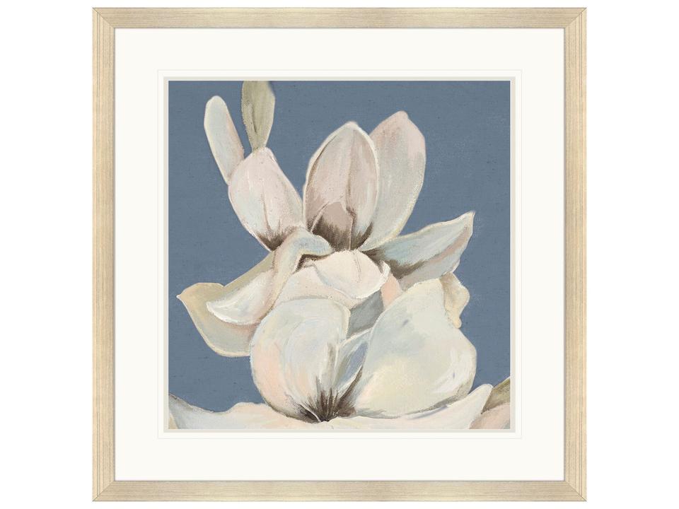 Magnolia On Blue I Painting