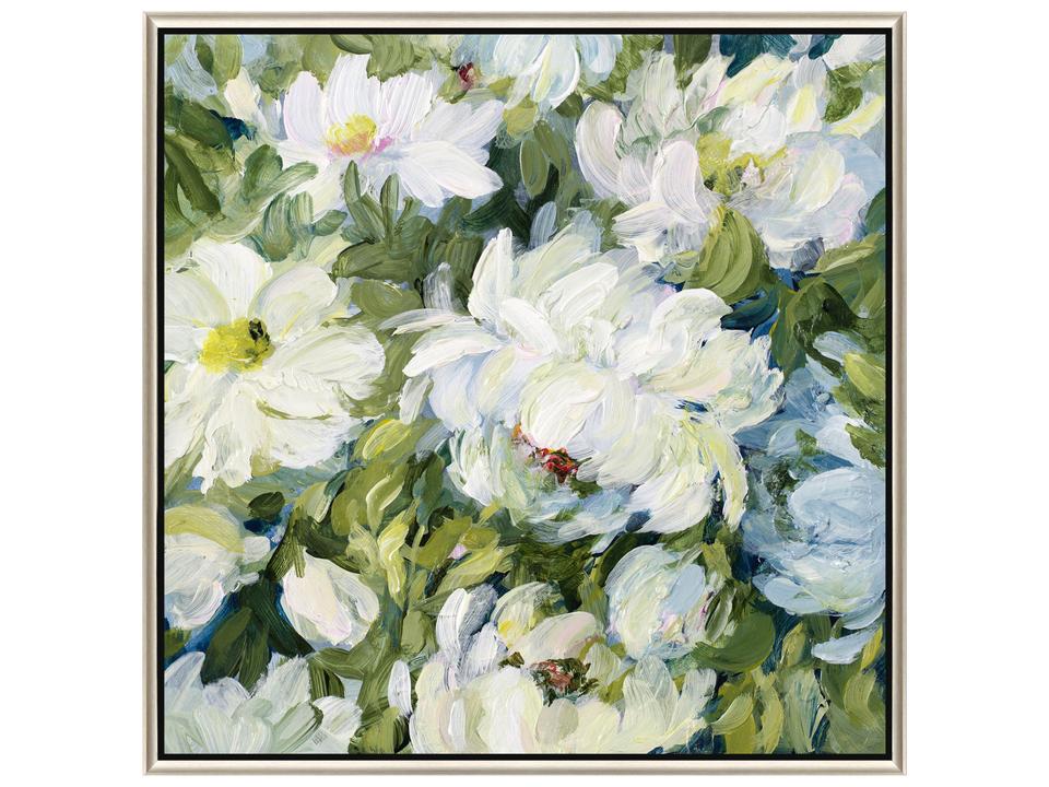 Peony Morning I Canvas Wall Art