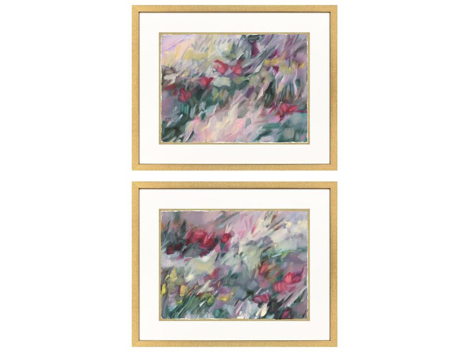 Wild Garden I Framed Art - Set of 2