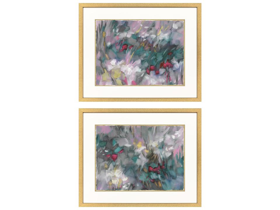 Wild Garden II Framed Art - Set of 2