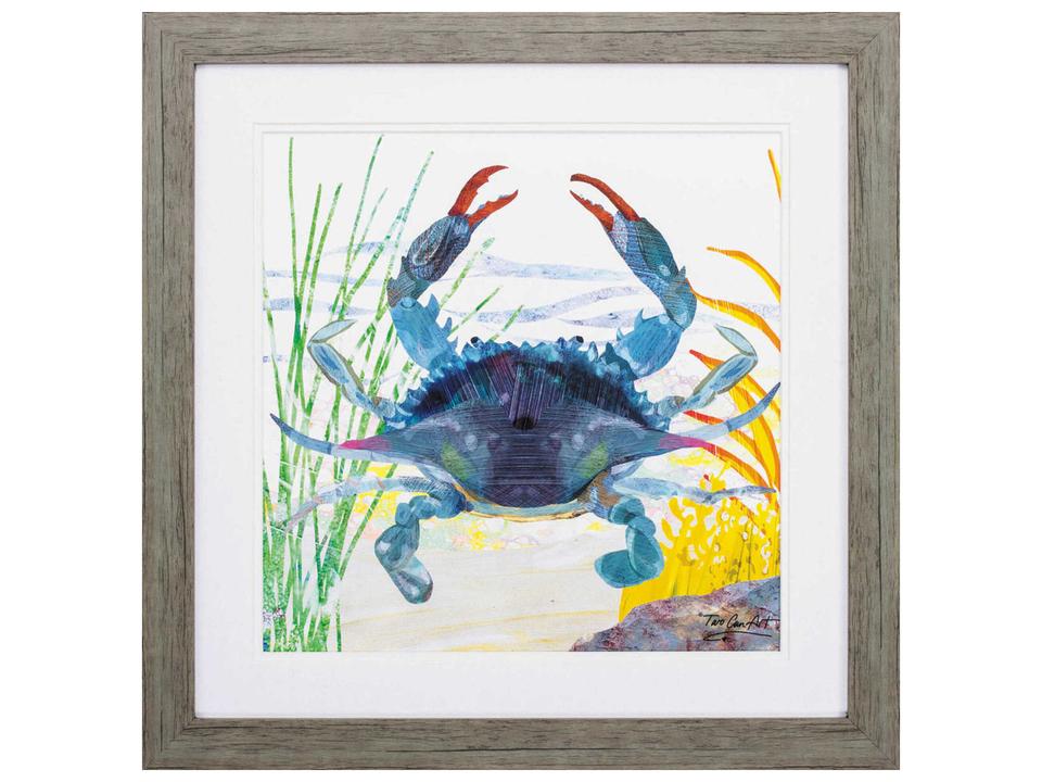 Waterside Sea Creature Crab Wall Art