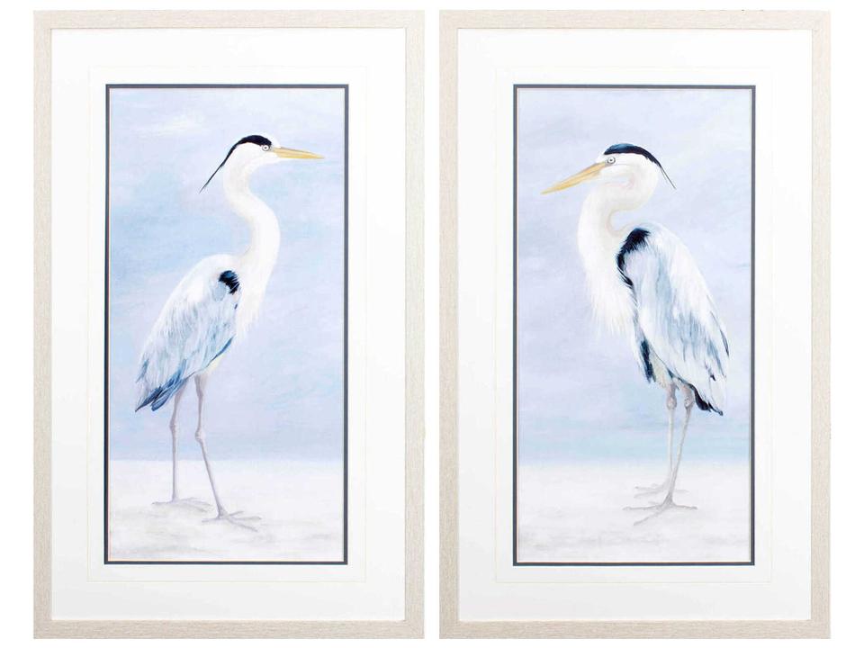 Waterside Coastal Calm Wall Art Set of 2