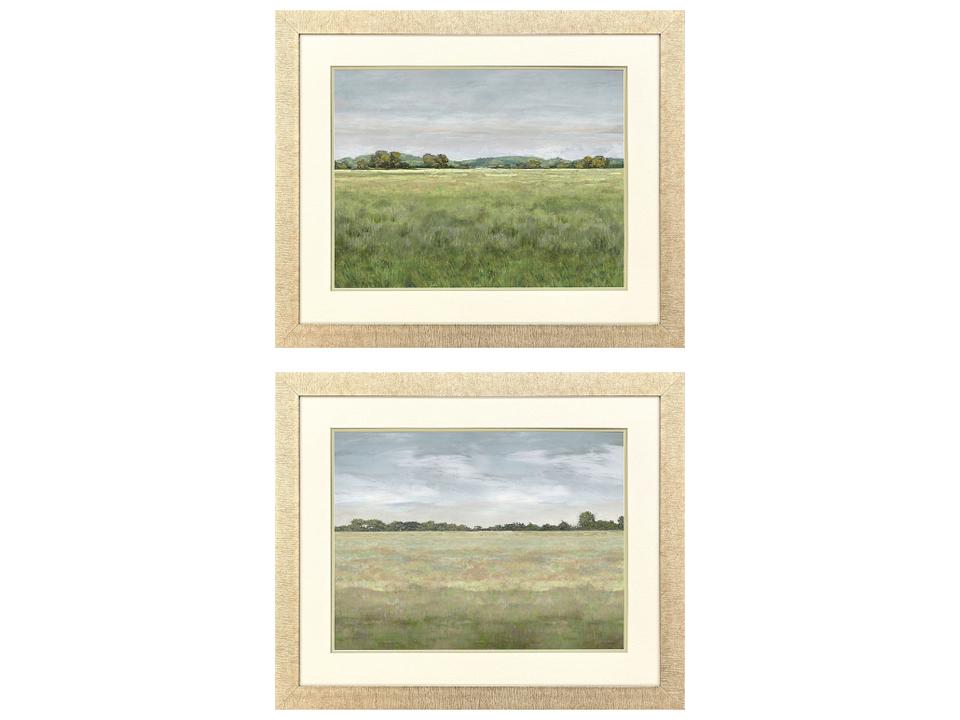 Quiet Meadow I Framed Art - Set of 2