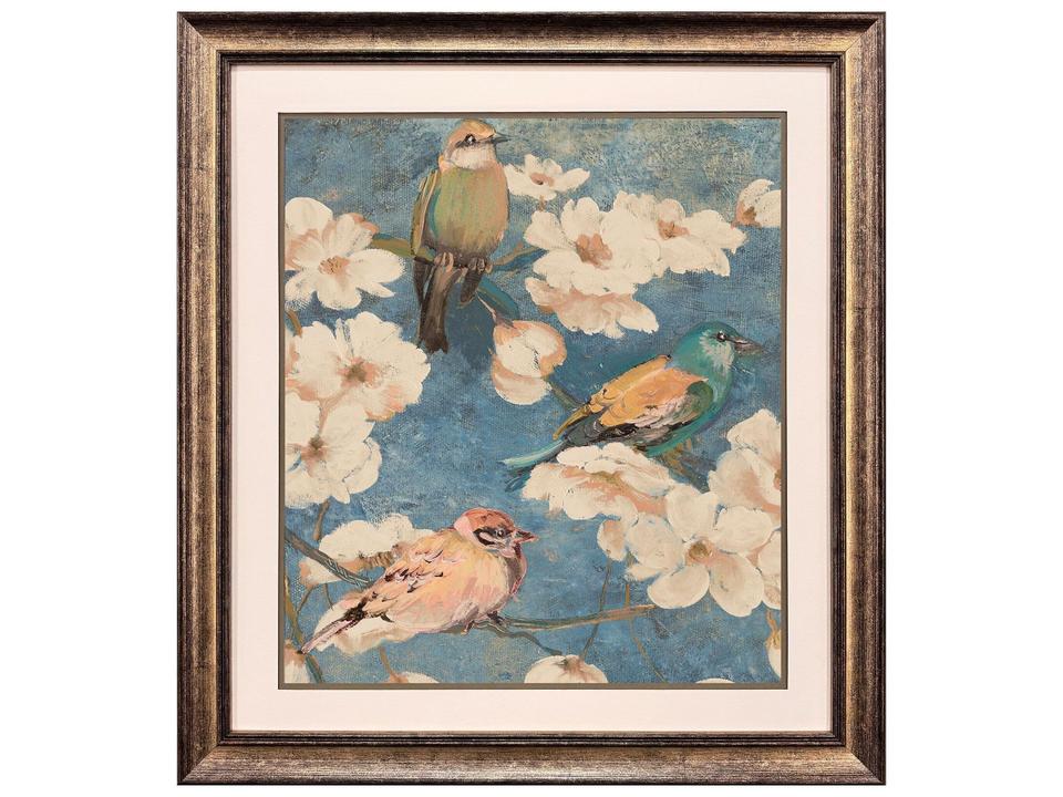 Garden Birds I Painting