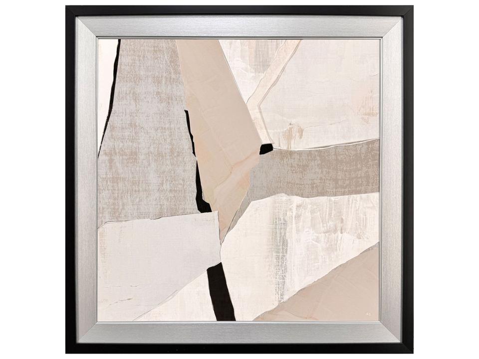 Gray Abstract I Canvas Wall Art