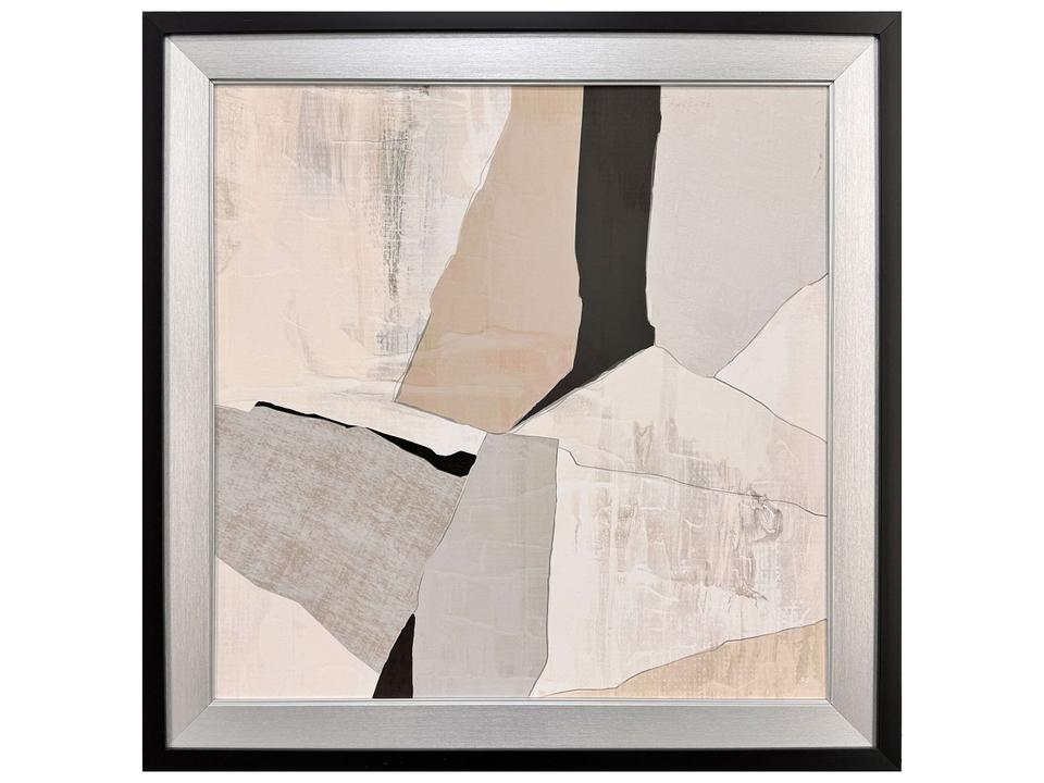 Gray Abstract II Canvas Wall Art