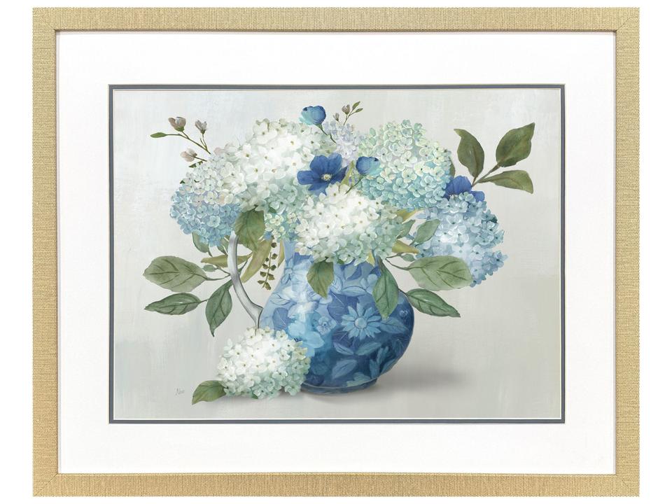 Chinoserie Hydrangea I Framed Art