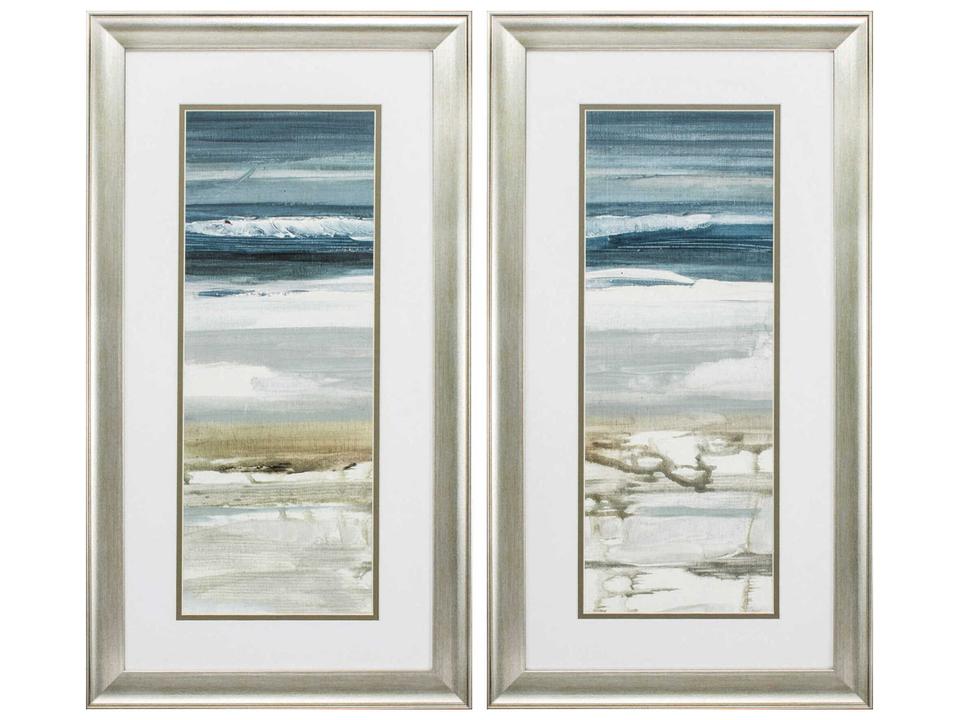 Abstract Horizon Wall Art Set of 2