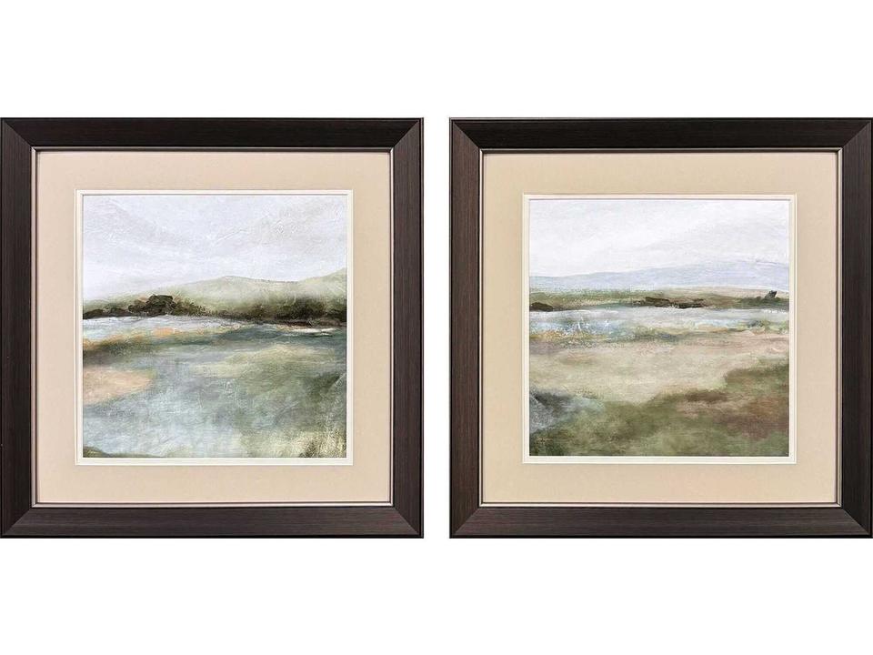 Landscapes Tranquil Valley Views Wall Art Set of 2