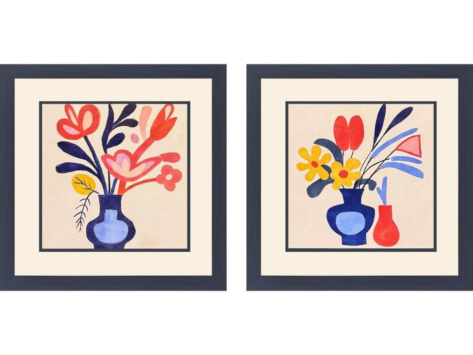 Matisse Bouquet II Painting Set of 2