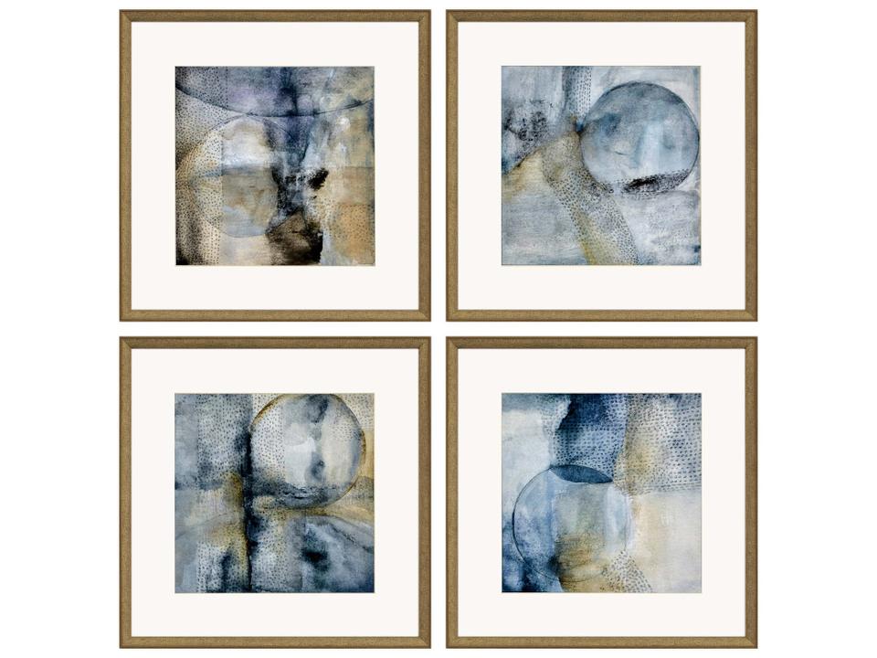 Oppenheimer Sphere Framed Art Set of 4