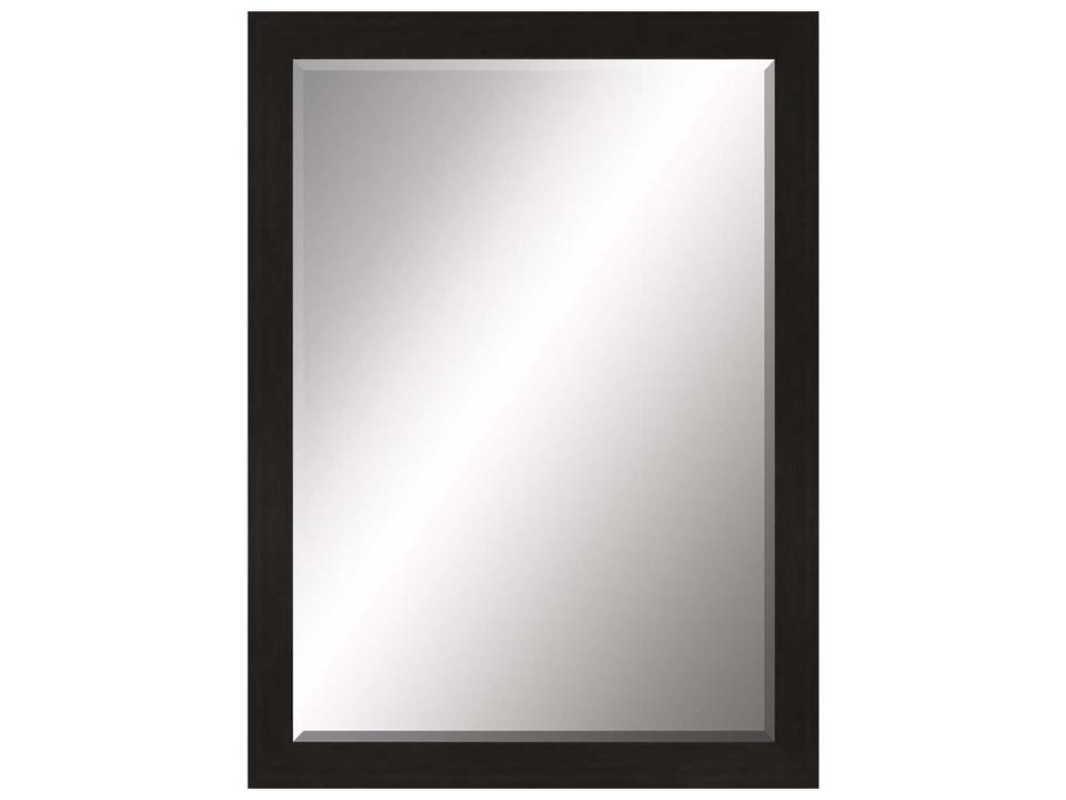 808 Mirror Group Rectangular Wall Mirror in Dark Wood Finish