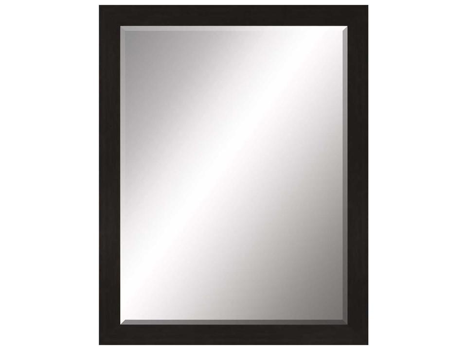 808 Mirror Group Rectangular Wall Mirror with Dark Wood Frame