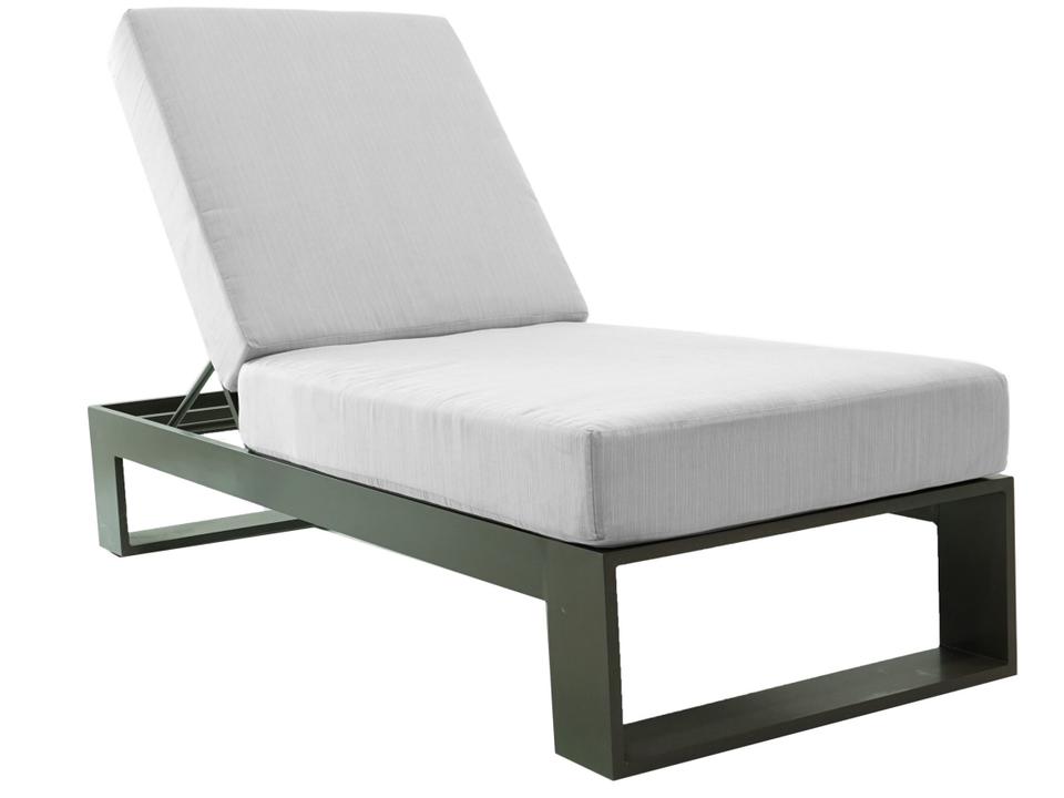 Hampton Aluminum Single Outdoor Patio Chaise