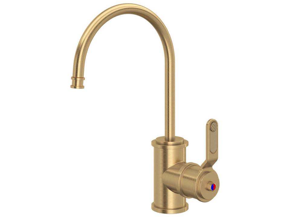 Armstrong Hot Water and Kitchen Filter Faucet in Satin English Gold