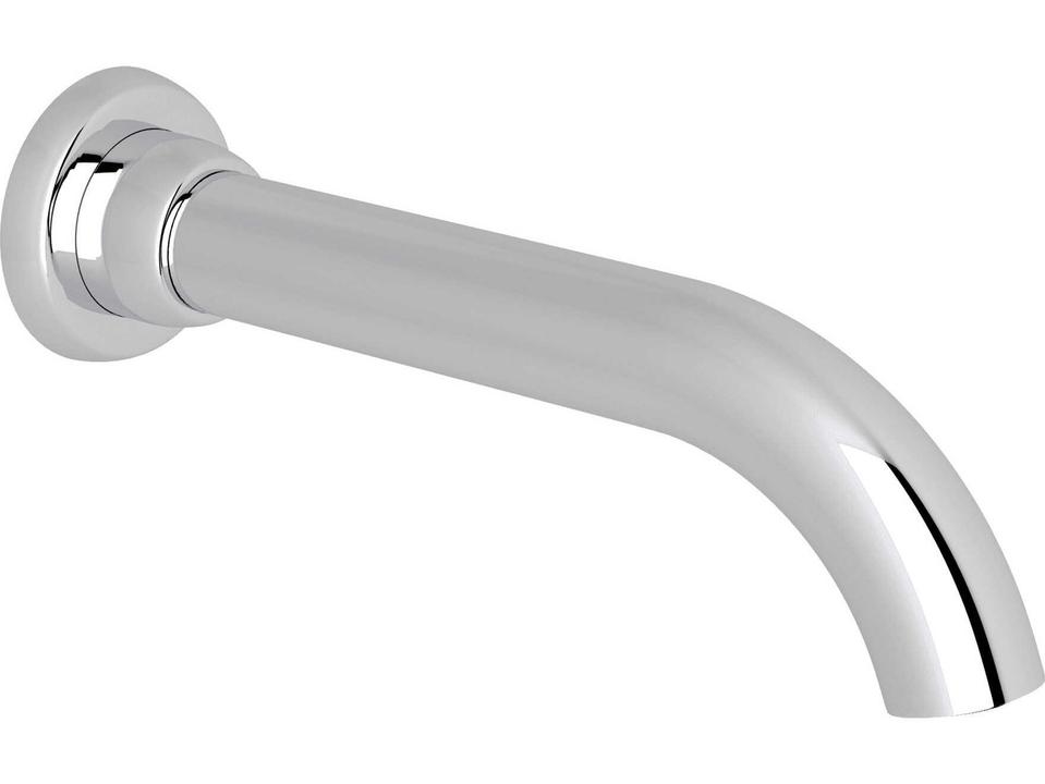 Holborn Polished Chrome Wall Mount Tub Spout