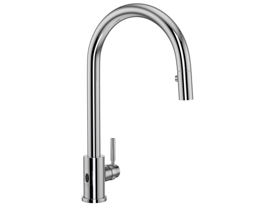 Holborn Pull-Down Touchless Kitchen Faucet in Polished Chrome