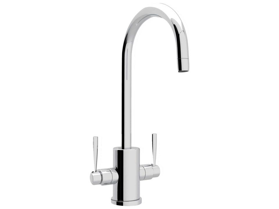 Holborn Two-Handle Bar Faucet in Polished Chrome