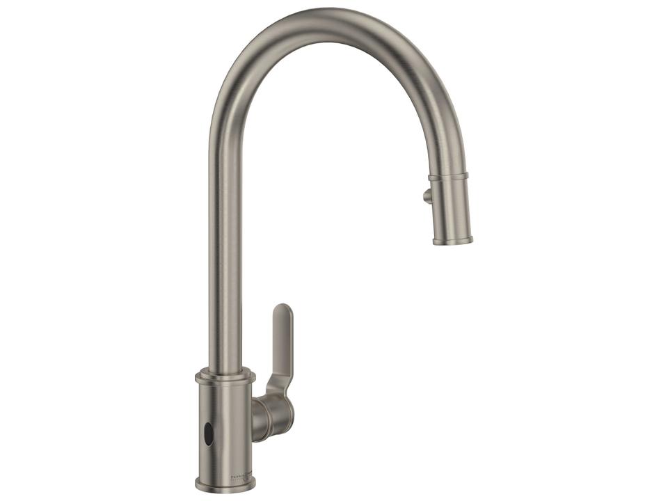 Armstrong Pull-Down Touchless Kitchen Faucet in Satin Nickel
