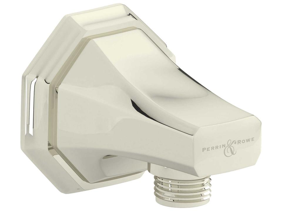 Deco Polished Nickel Handshower Wall Outlet