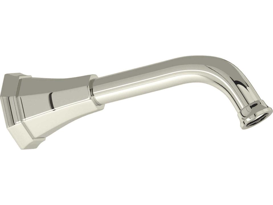 Deco 7-Inch Overhead Shower Arm in Polished Nickel