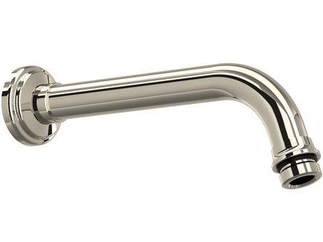 7-Inch Reach Wall Mount Shower Arm in Polished Nickel