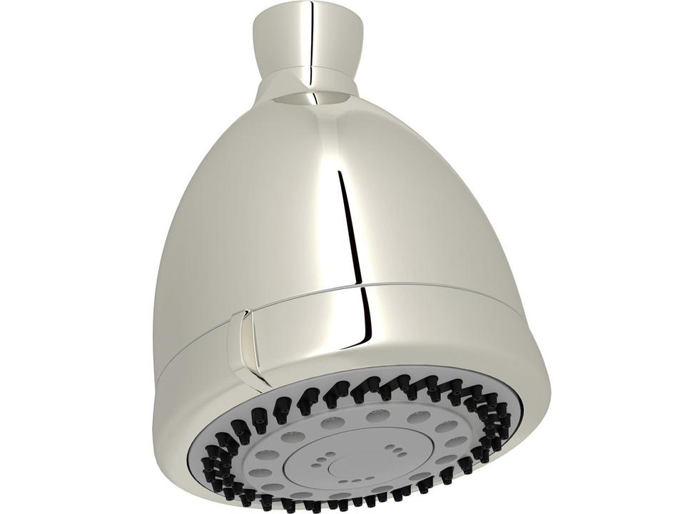 Multi-Function Showerhead with Swivel Inlet in Polished Nickel