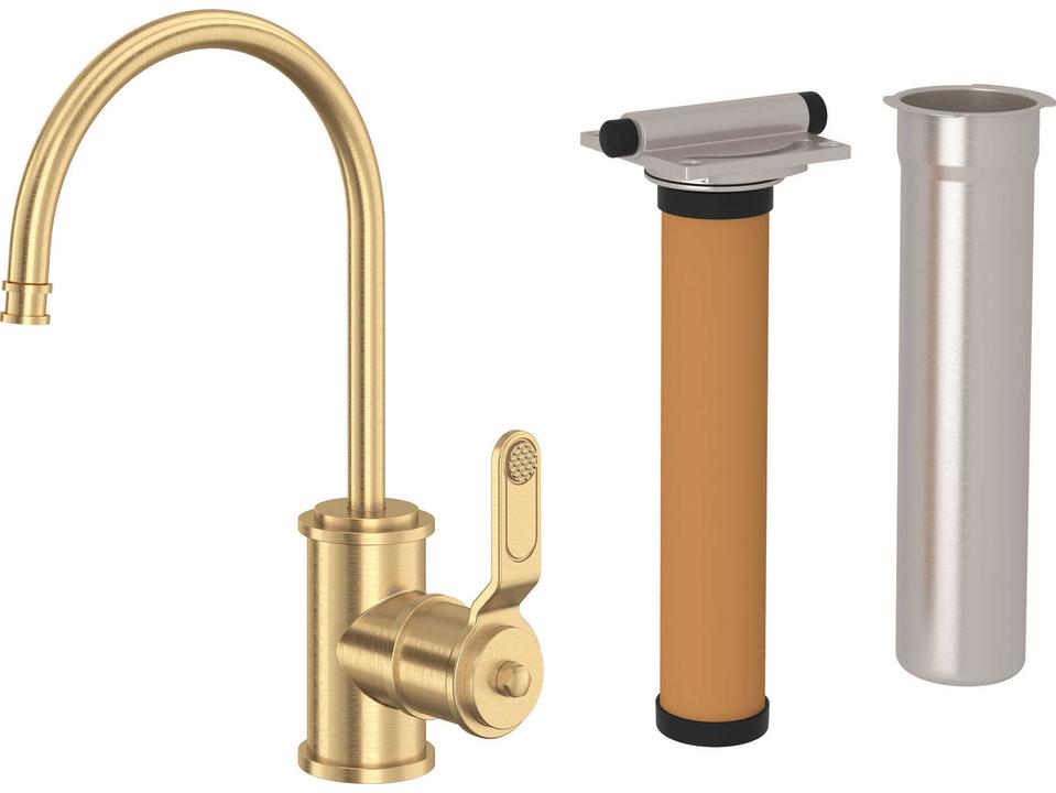 Armstrong Filter Kitchen Faucet Kit in Satin English Gold