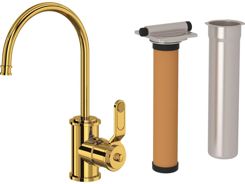 Armstrong Filter Kitchen Faucet Kit Unlacquered Brass