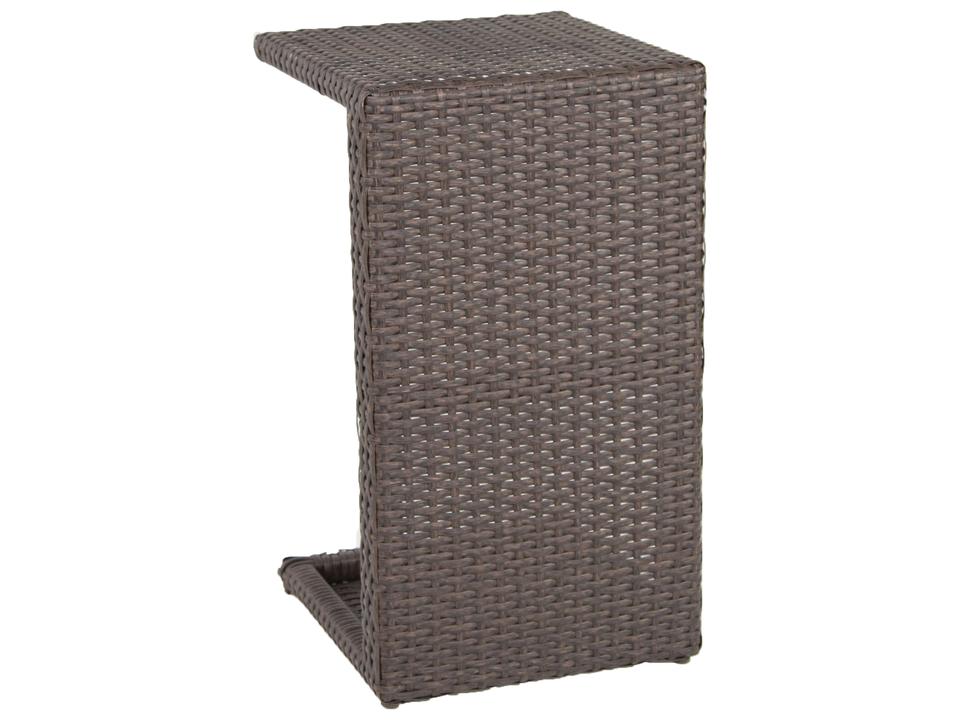 Signature Utility Table in Natural Wicker