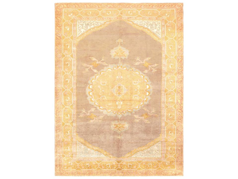 Turkish Bordered Area Rug